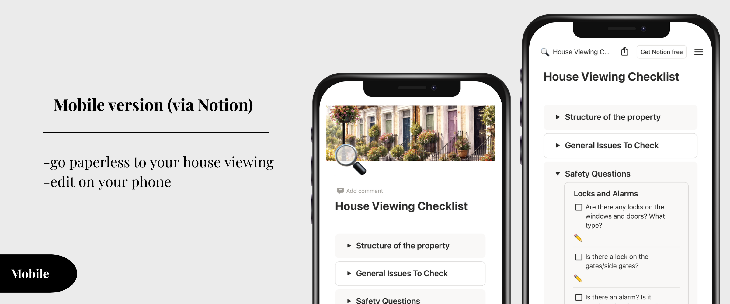 house viewing checklist cover 5 house viewing